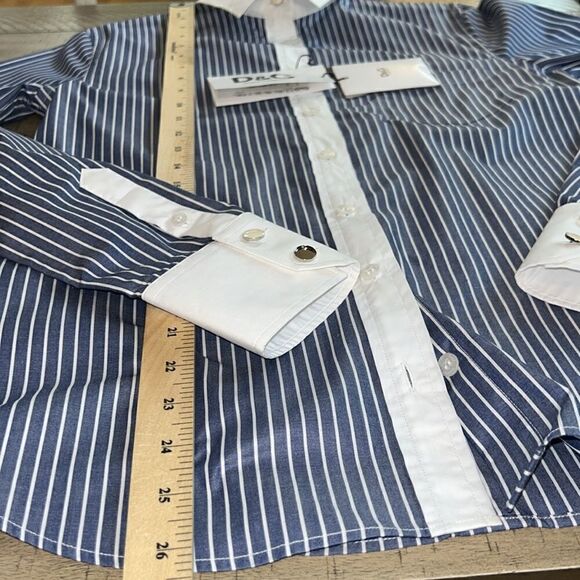 Chic Polished Dolce & Gabbana ‘Easy’ 🇫🇷 French Cuffs. 💯 Cotton look 👀 Sharp - Picture 17 of 17